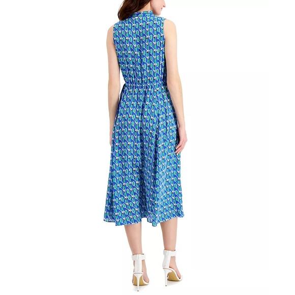 Anne Klein Jenna Drawstring Midi Dress • 2X • Waist Tie Midi - Picture 4 of 8